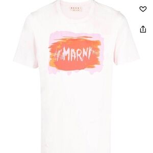 Marni Logo Print Crew neck